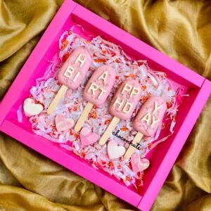 Cakesickles in Bhopal - homemade chocolates by Choconnuts