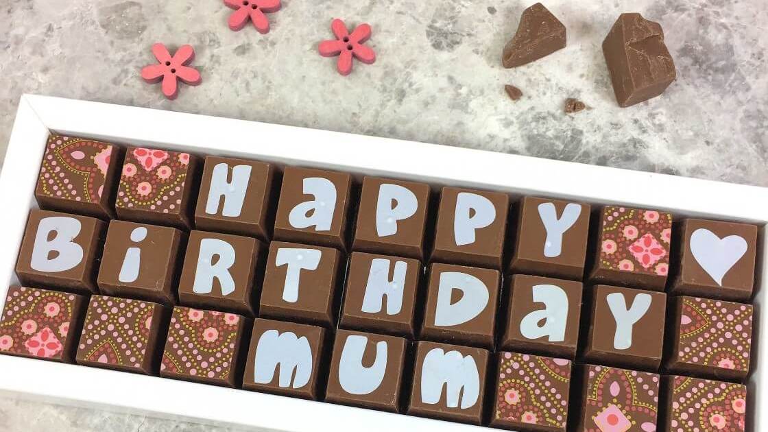 Custom Text Messages in Chocolate - Choco-n-Nuts in Bhopal