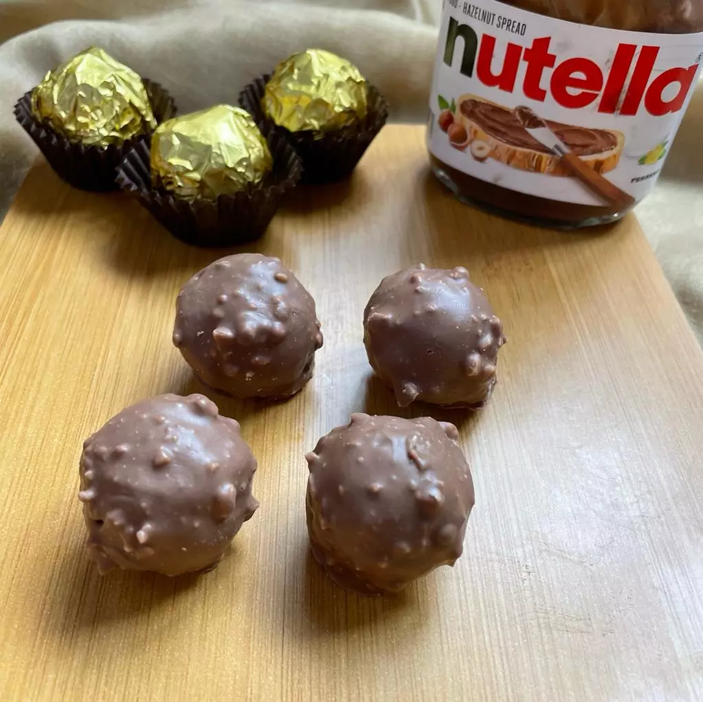 Ferrero Rocher Homemade Chocolate