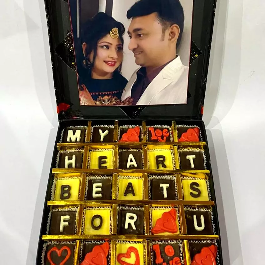 Custom Text Messages on Chocolates - Image 2
