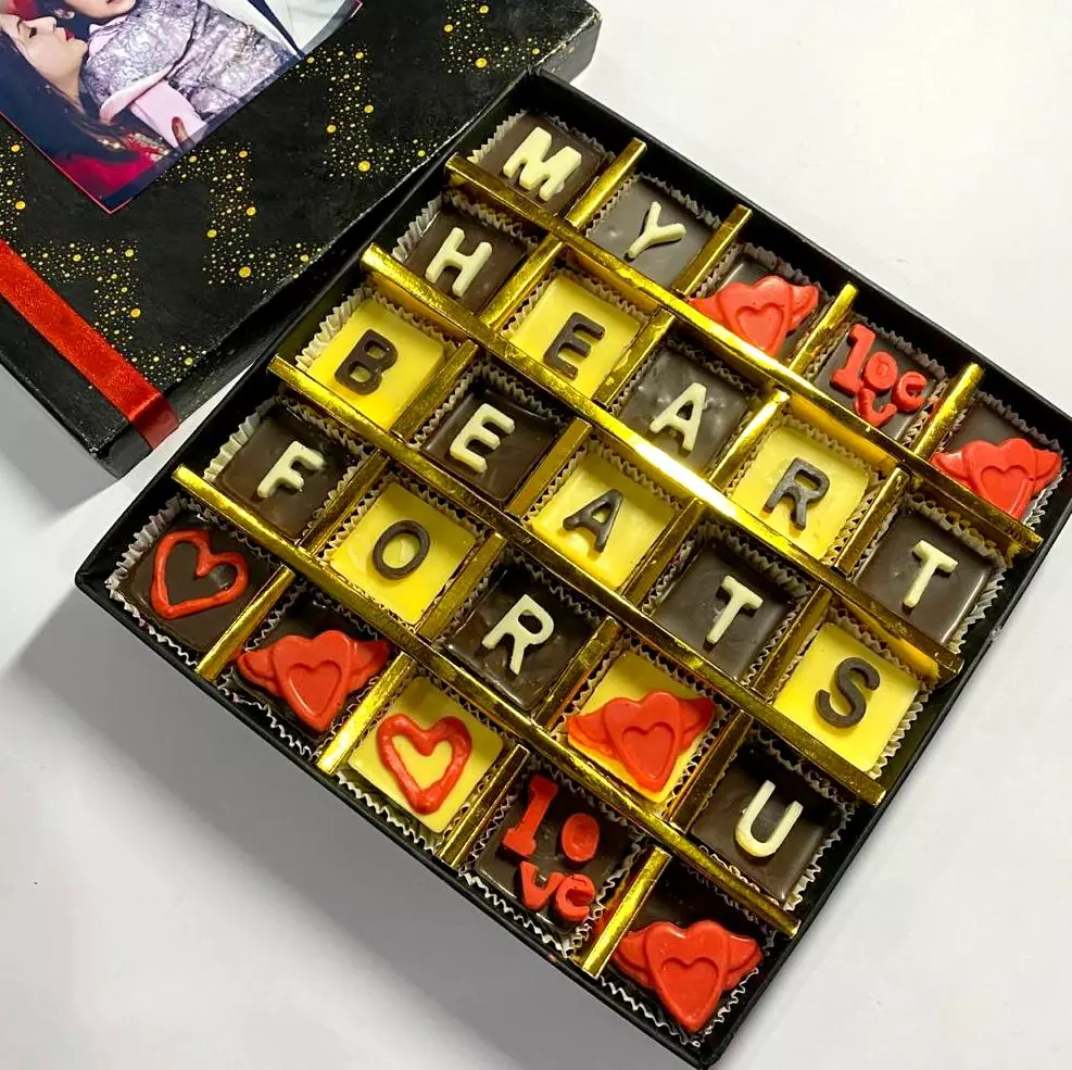 Custom Text Messages on Chocolates - Image 3