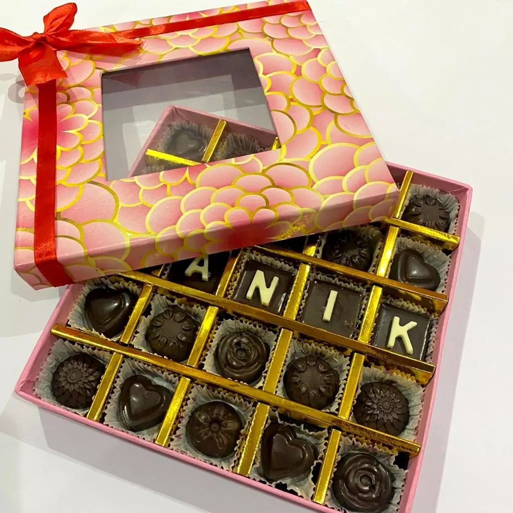 Custom Text Messages on Chocolates - Image 2